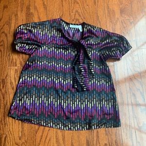 Banana Republic Black Short Sleeve Top